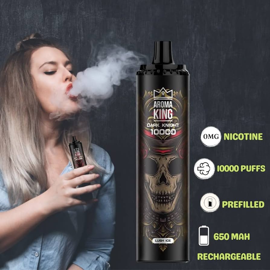 Aroma King Dark Knight 10000 Puffs Vape Features and Flavours