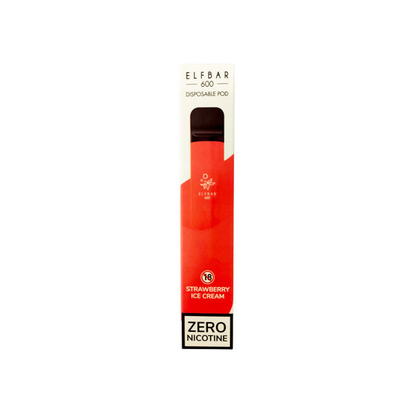 EXPIRED ::0mg ELF Bar 600 Disposable Vape Pod 600 Puffs