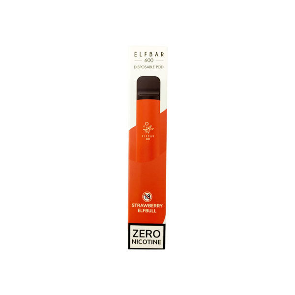 EXPIRED ::0mg ELF Bar 600 Disposable Vape Pod 600 Puffs