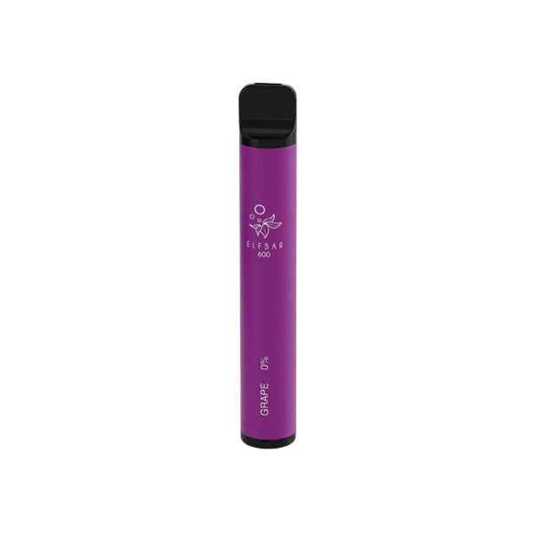 EXPIRED ::0mg ELF Bar 600 Disposable Vape Pod 600 Puffs