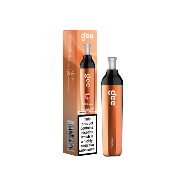 20mg ELF BAR Gee 600 Puffs Disposable Vape