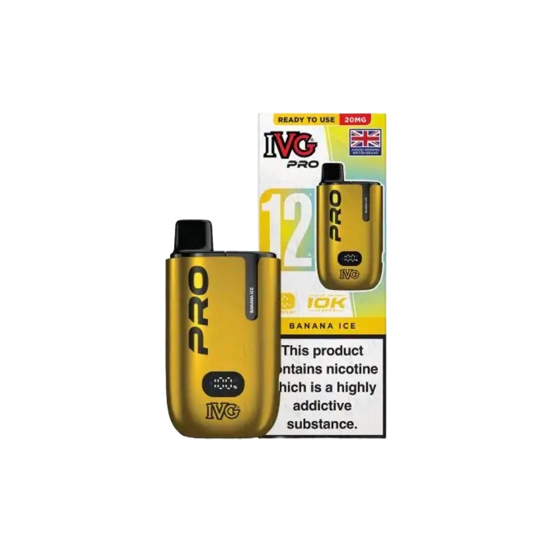 20mg IVG Pro 12 Prefilled Pod Vape Kit 10000 Puffs