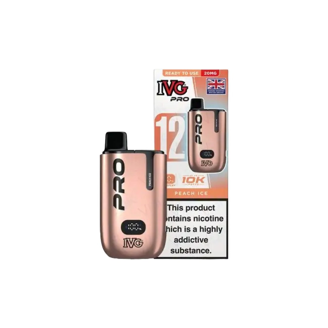 20mg IVG Pro 12 Prefilled Pod Vape Kit 10000 Puffs