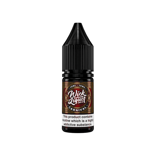 10mg Wick Liquor 10ml Nic Salts E-Liquid (50VG/50PG)