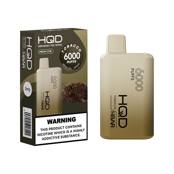 HQD HBAR 6000 Puffs Disposable Vape