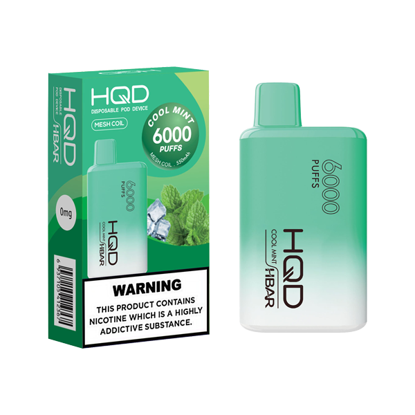 HQD HBAR 6000 Puffs Disposable Vape