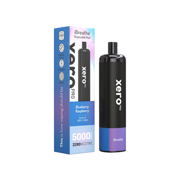 iBreathe Xero Pro 5000 Puffs Disposable Vape