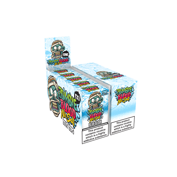 10mg Zombie Blood 10ml Nic Salts E-Liquid - Pack Of 5 (50VG/50PG)