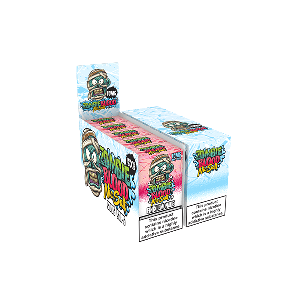 10mg Zombie Blood 10ml Nic Salts E-Liquid - Pack Of 5 (50VG/50PG)