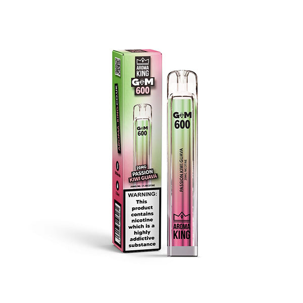 20mg Aroma King GEM 600 Puffs Disposable Vape