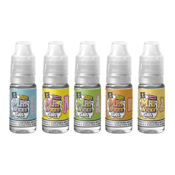 5mg Mr Wicks Nic Salts 10ml E-Liquid (50VG/50PG)