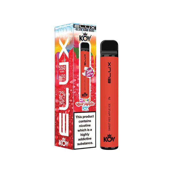 20mg Elux Kov Bar Sweets Disposable Vape 600 Puffs