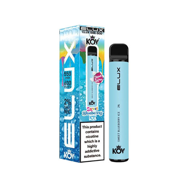 20mg Elux Kov Bar Sweets Disposable Vape 600 Puffs