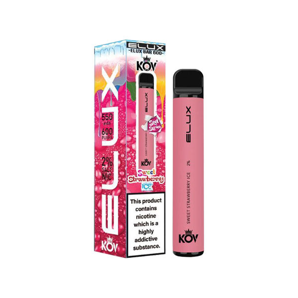 elux kov 600 puffs disposable vape