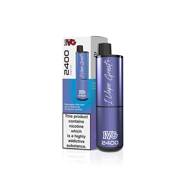 20mg IVG 2400 Disposable Vape 2400 Puffs