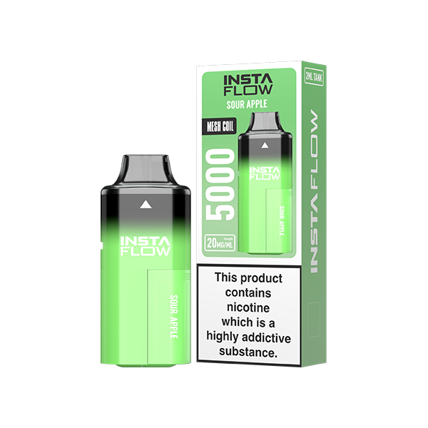 20mg Instaflow Vape 5000 Puffs Disposable Pod Kit