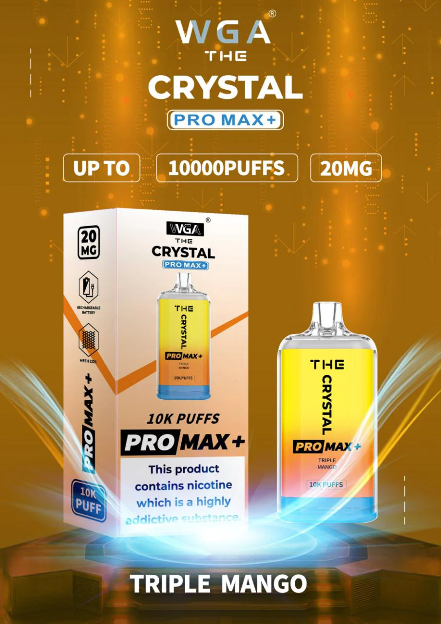 Bulk Buy Crystal Pro Max 10000 Puffs Vape Box of 10