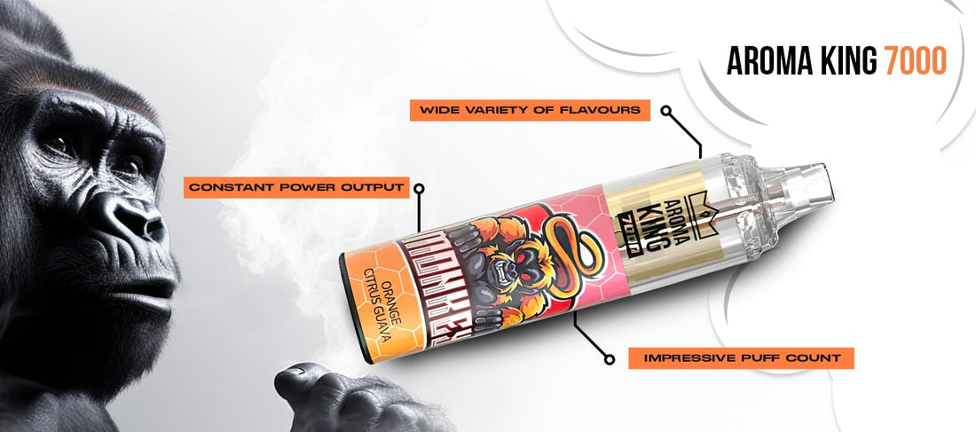 How Long to Charge Aroma King 7000 Puffs Vape?