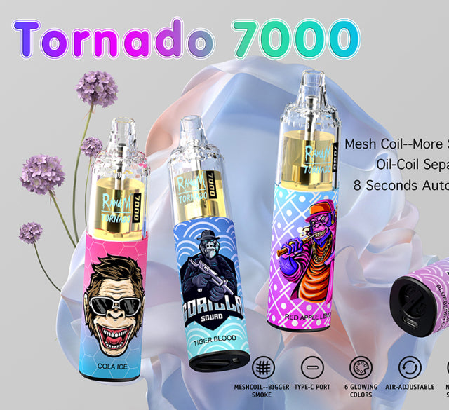 How Long Could Tornado 7000 Puffs Vape Last?