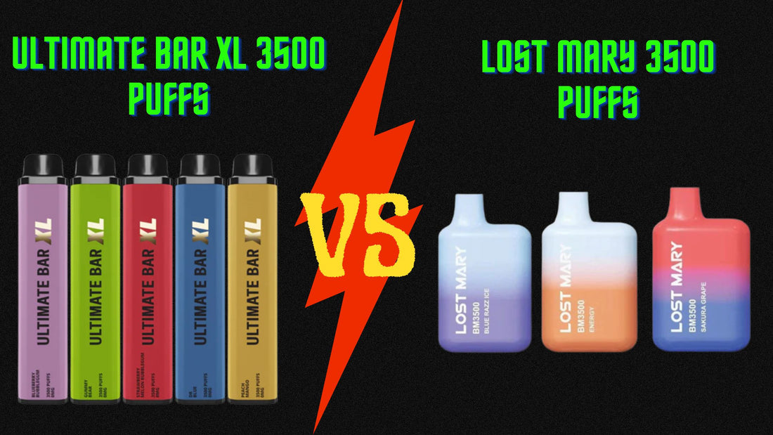 Ultimate Bar XL 3500 Puffs vs. Lost Mary 3500 Puffs Disposable Vape