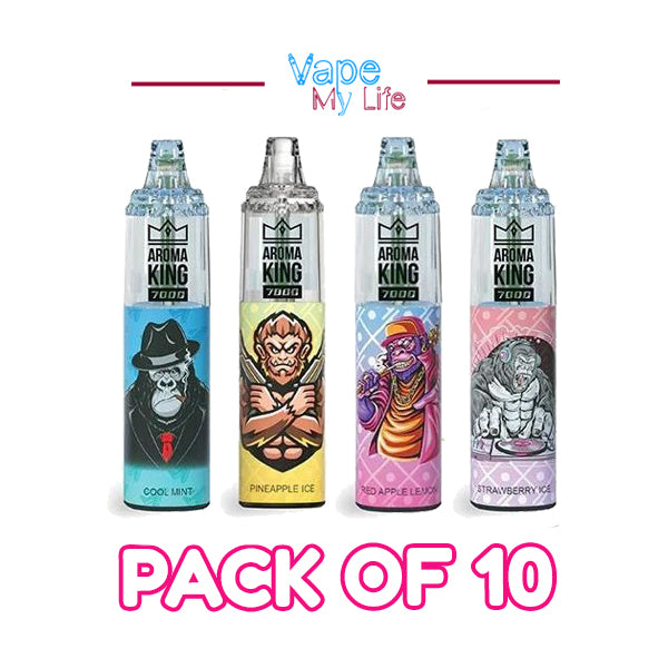 Aroma King Tornado 7000 Puffs Box of 10 Disposable Vape