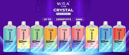 Bulk Buy Crystal Pro Max 10000 Puffs Vape Box of 10 in UK
