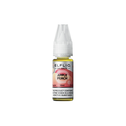 10mg ELFLIQ 10ml Nic Salt E-liquid Flavours