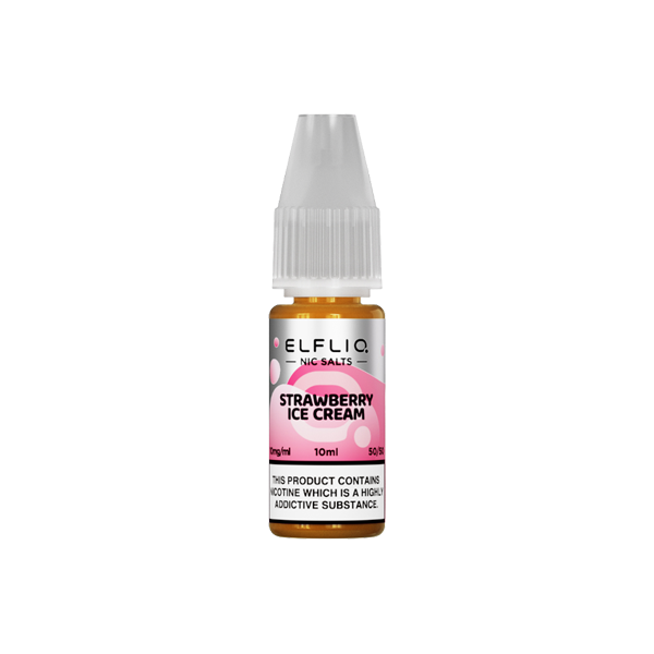 10mg ELFLIQ Nic Salt 10ml E-liquid By Elf Bar UK