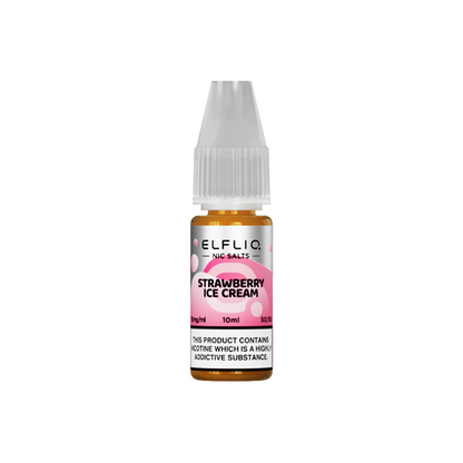 10mg ELFLIQ Nic Salt 10ml E-liquid By Elf Bar UK