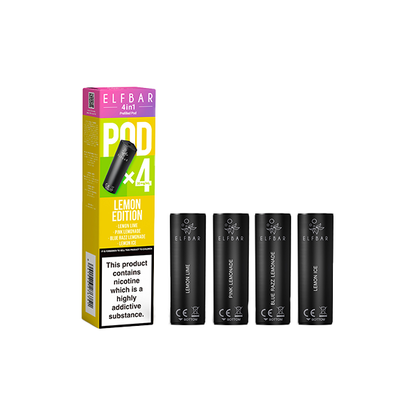 20mg Elf Bar 4 in 1 Pods 2ml - 4Pcs