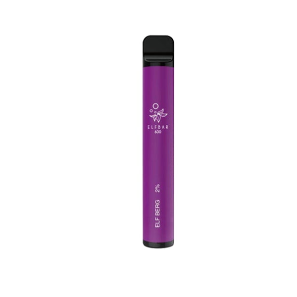 20mg Elf Bar 600 Puffs Disposable Vape