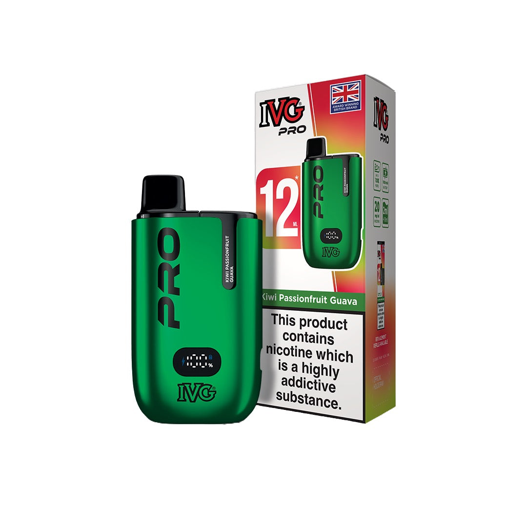 20mg IVG Pro 12 Prefilled 10000 Puffs Pod kit