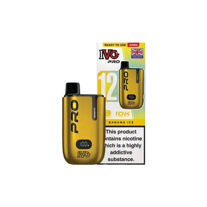 20mg IVG Pro 12 Prefilled Pod Vape Kit 10000 Puffs