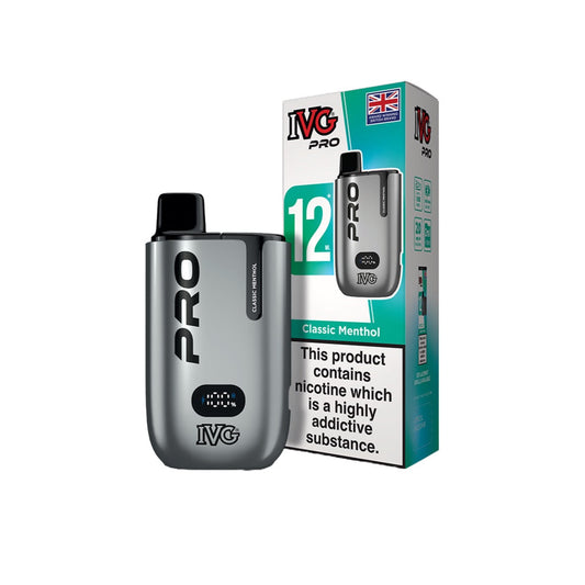 20mg IVG Pro 12 Prefilled 10000 Puffs Vape