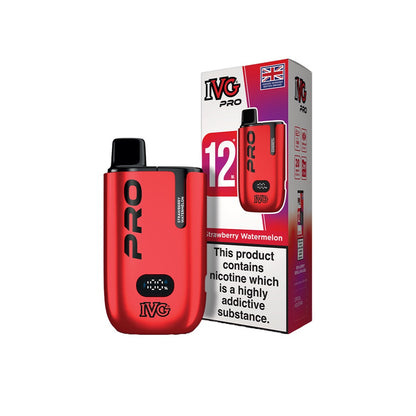 20mg IVG Pro 12 Prefilled 10000 Puffs Vape