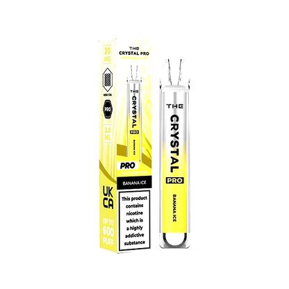 20mg Crystal Pro 600 Puffs Disposable Vape