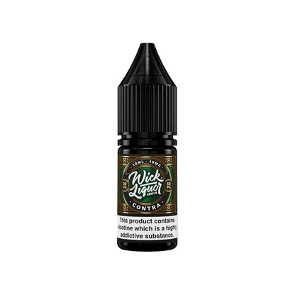 10mg Wick Liquor 10ml Nic Salts E-Liquid (50VG/50PG)