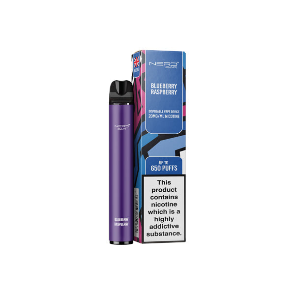 Nerd Bar Disposable Vape 650 Puffs Uk