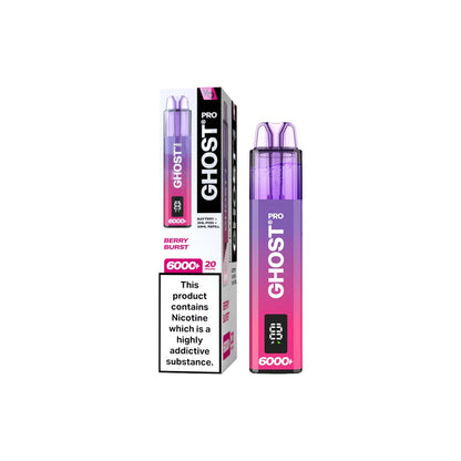 Ghost Pro 6000 Puffs Disposable Vape