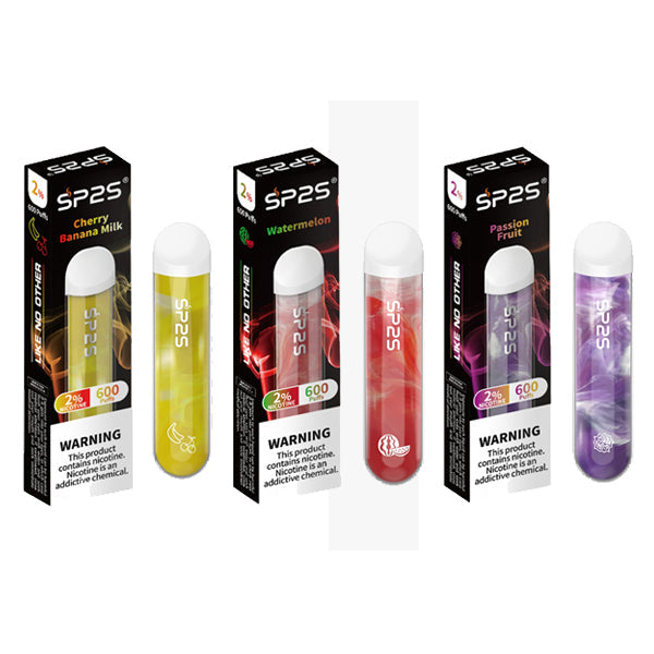 SP2S 600 Puffs Disposable Vape 20mg