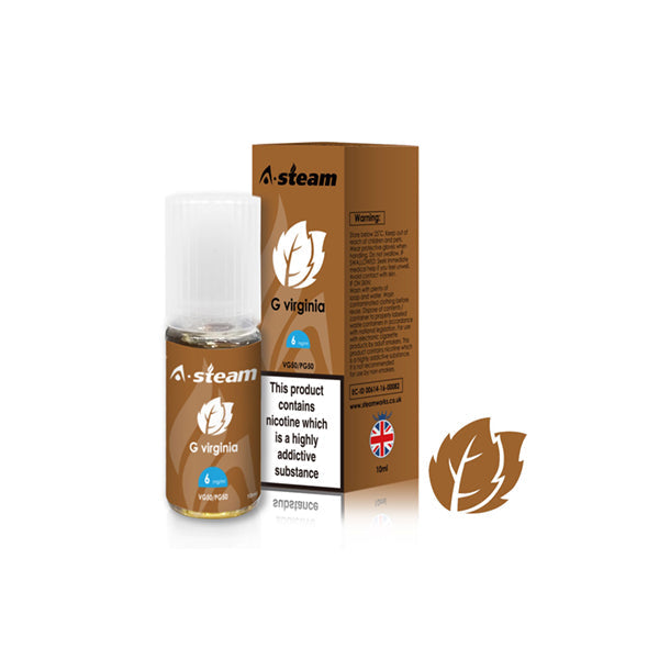 A-Steam Fruit Flavours 18MG 10ML E-Liquid (50VG/50PG)