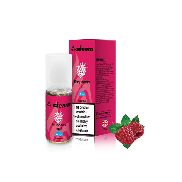 A-Steam Fruit Flavours 18MG 10ML E-Liquid (50VG/50PG)