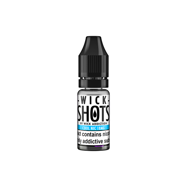 Wick Addiction Wick Shot 10ml Cool Nic Shot E-Liquid