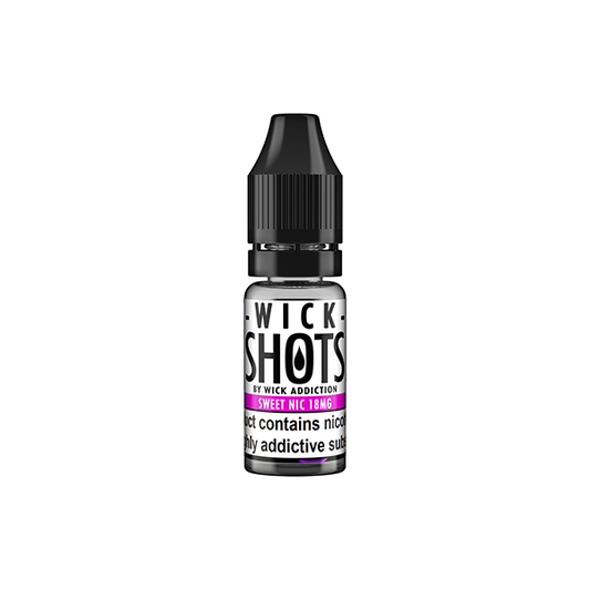 Wick Addiction Wick Shot 10ml Sweet Nic Shot E-liquid