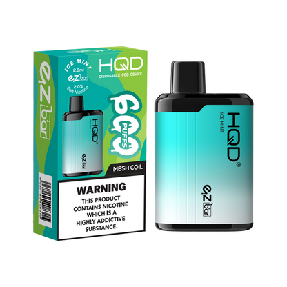 20mg HQD EZ Bar 600 Puffs Disposable Vape UK