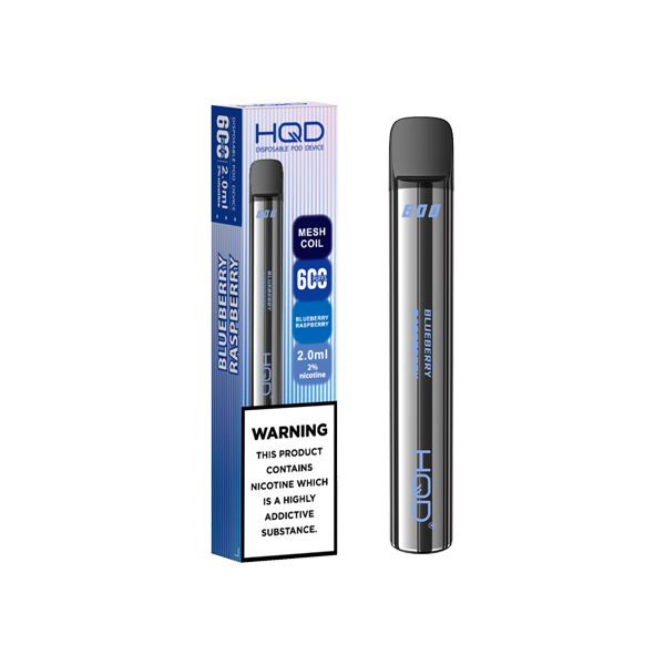 HQD 600 Puffs Disposable Vape UK