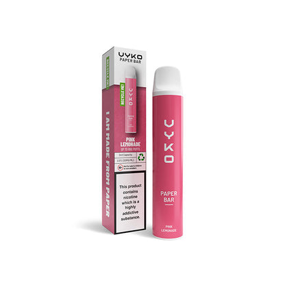 vyko paper bar 800 puffs disposable vape uk