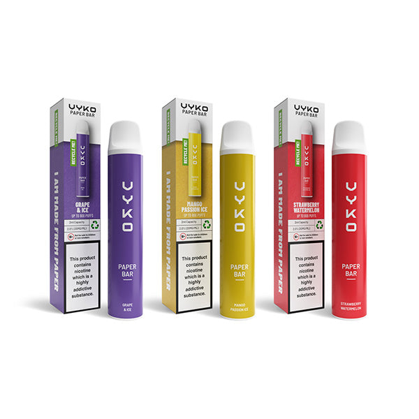 vyko paper bar vape