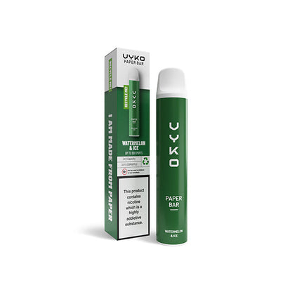 VYKO Paper Bar 800 Puffs Disposable Vape 