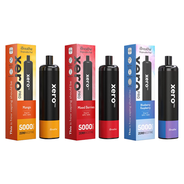 iBreathe Xero Pro 5000 Puffs Disposable Vape
